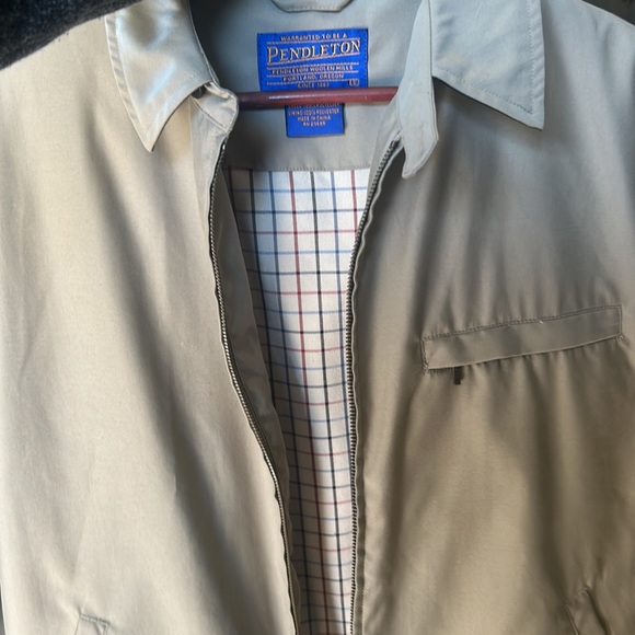 Vintage Pendleton khaki bomber size small - Picture 6 of 8